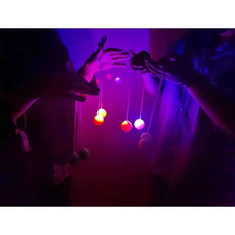 Mainan LED Viral Latto Latto Lampu Untuk Anak - Anak Dewasa / Mainan Viral Tek Tek Lato Lato LED / M