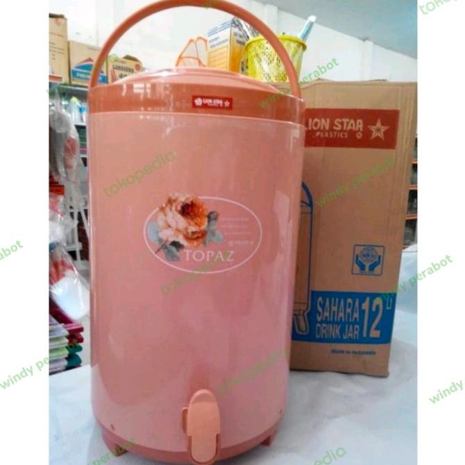Termos air panas/Dingin Drink jar sahara 12liter