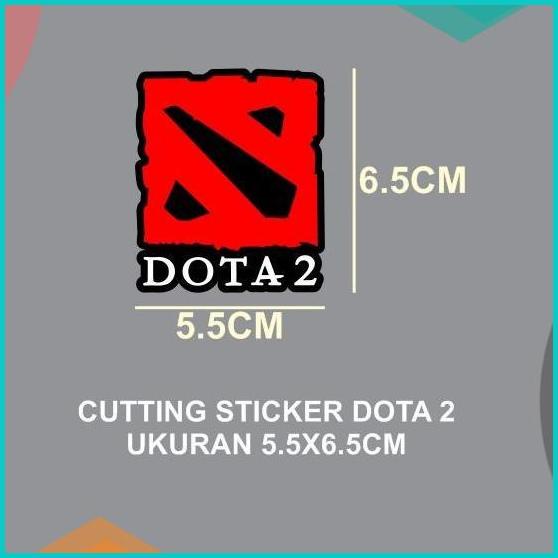 

Cutting Sticker DOTA 2 5.5CM Stiker Game Bahan Oracal 20JVLZ3 last st