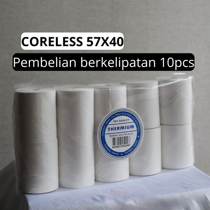 

Promo Kertas Thermal / Kertas Struk Kasir 57 X 40 Murah