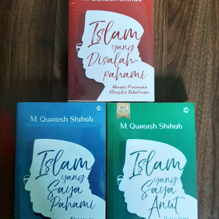 

sale promo 3 buku M Quraish Shihab Islam yang disalah pahami Termurah