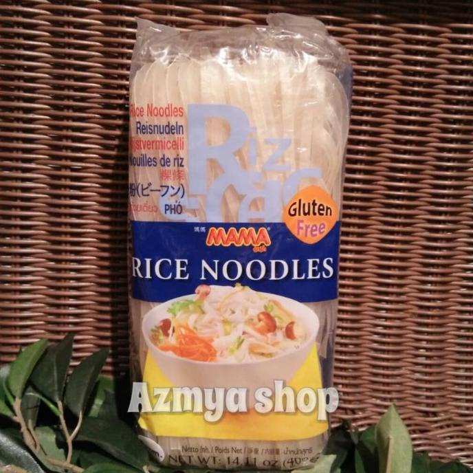 

Mama Rice Noodles Gluten Free-kuetiaw 400gr
