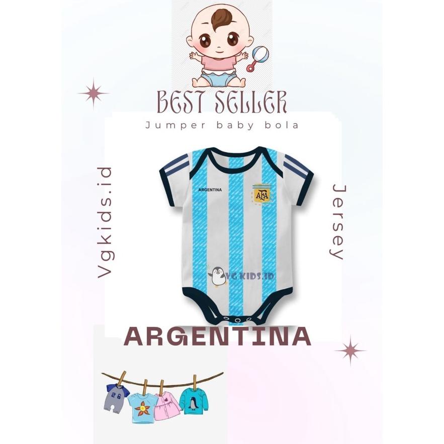 Jumper Bayi Klub Bola Argentina Home / Jumper Baby Club Bola Piala Dunia / Jersey Bola Bayi
