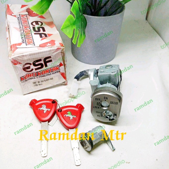 Kunci Kontak Beat Karbu Beat Old Anti Maling Anti Duplikat Esf