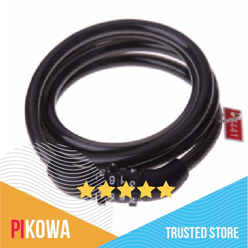 Rantai Gembok Sepeda Motor Numerik Kode Angka