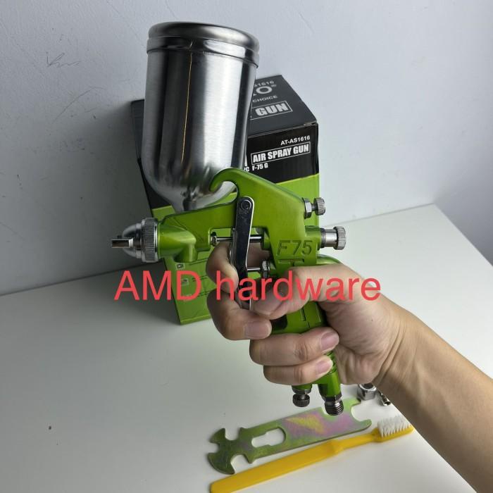 Tekiro Japan Spray Gun F75 G Tabung Atas Spet Semprotan Cat Kompresor