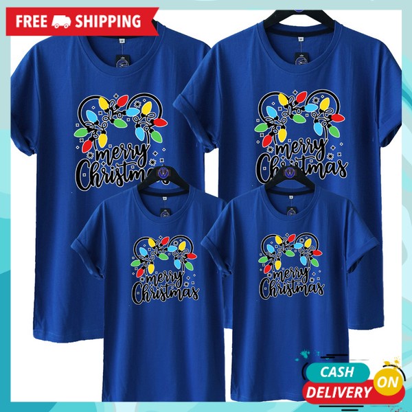 Kaos Natal Santa Claw Snow Kaod Santai Bsju Rohani Kristen Khatolik Seragam Gereja Tshirt Bunda Mari