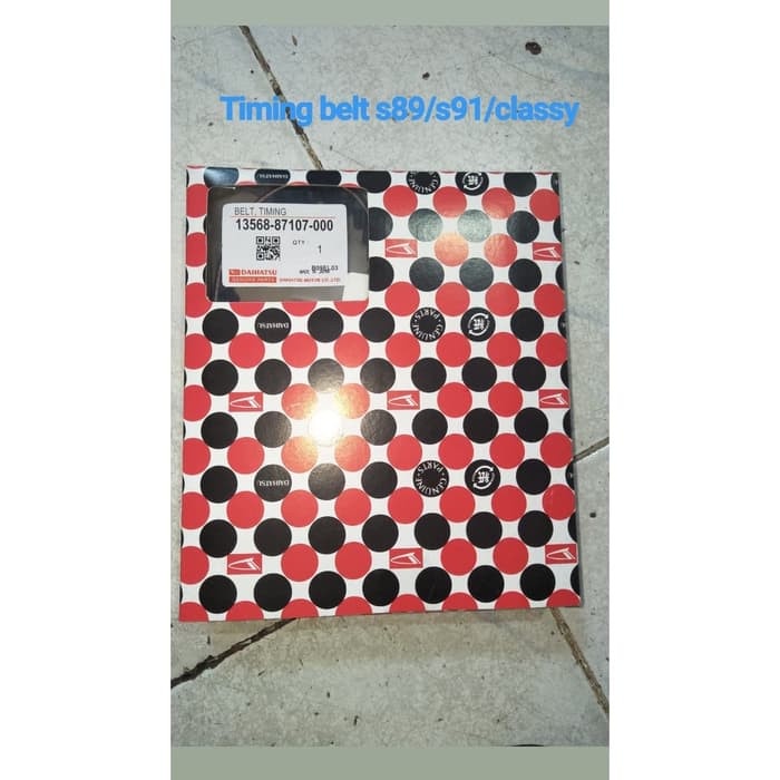 Timing Belt Daihatsu Classy 13568-87107 Kode Hm309