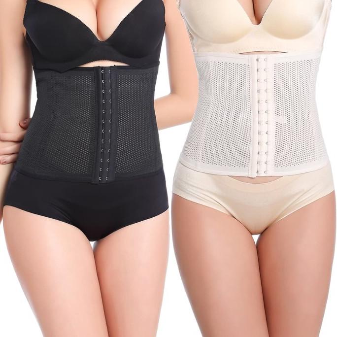 Korset Melahirkan | MOOIMOM Long Breathable Boned Korset Pelangsing