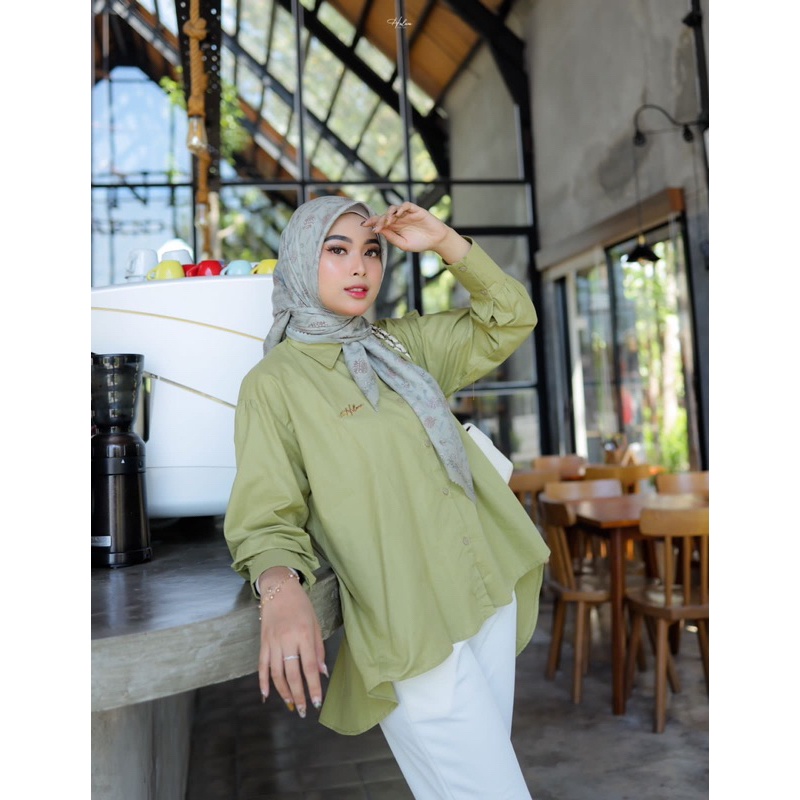 STYLISH MODERN!! CELYN BLOUSE / NABILA SHIRT / JEANNY BLOUSE by halwa Apparel ( agen resmi halwa