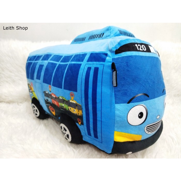 Boneka Big Size Tayo the Little Bus Biru Kartun Mainan Ukuran Besar