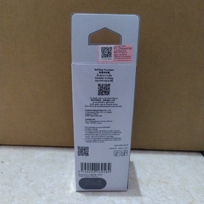 

New Tinta Canon 71 Black Murah