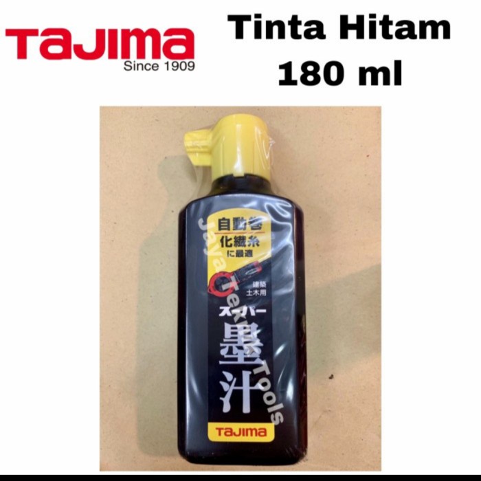 

Termurah Tinta Hitam Sipatan Tajima 180Ml Asli Untuk Benang Dll Ori