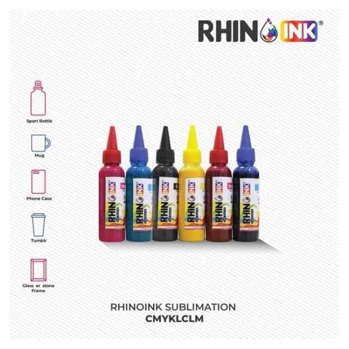 

Ready Rhino Sublimation Ink ( Tinta Sublime ) 100Ml Best Seller