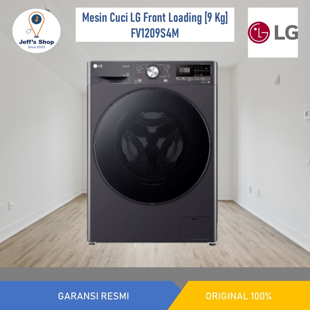 LG Mesin Cuci Front Loading [9 kg] FV1209S4M
