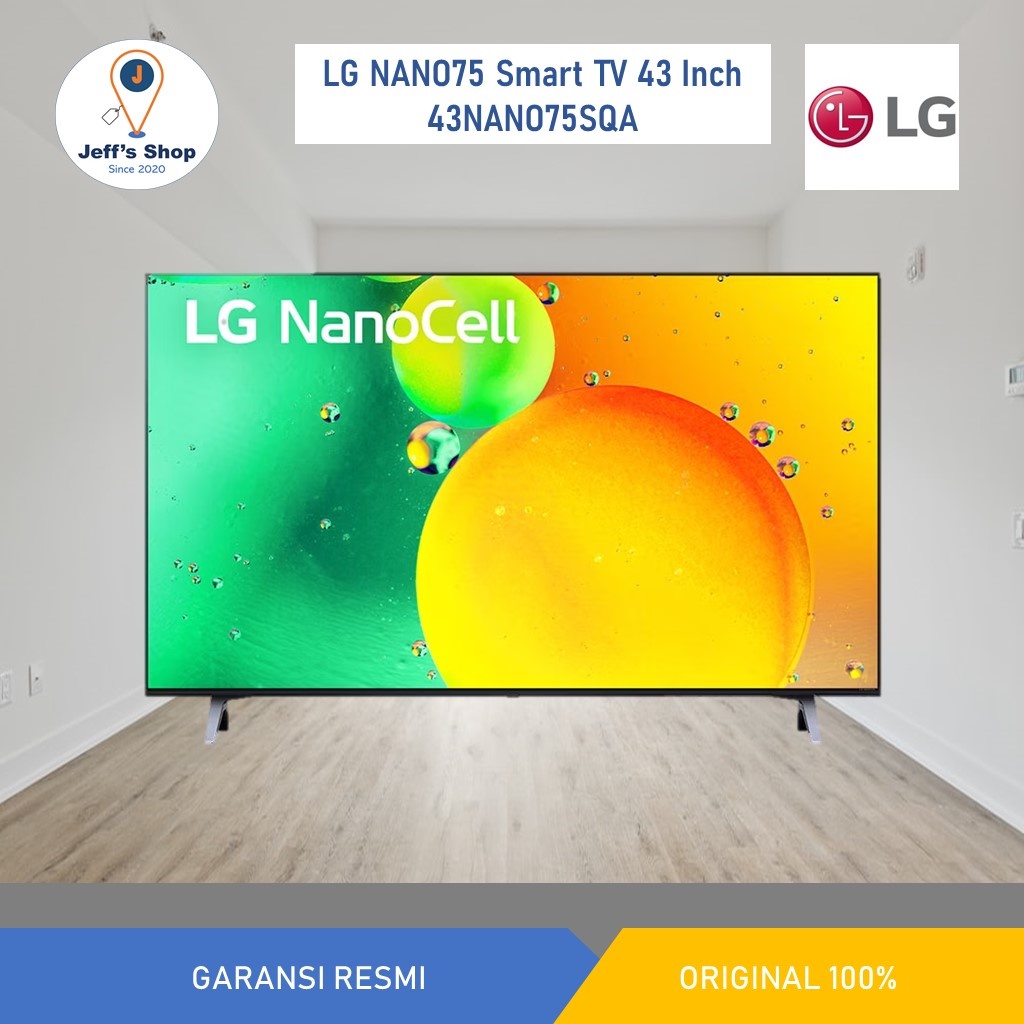 LG NANO75 Smart TV 43 Inch [4K NanoCell] 43NANO75SQA