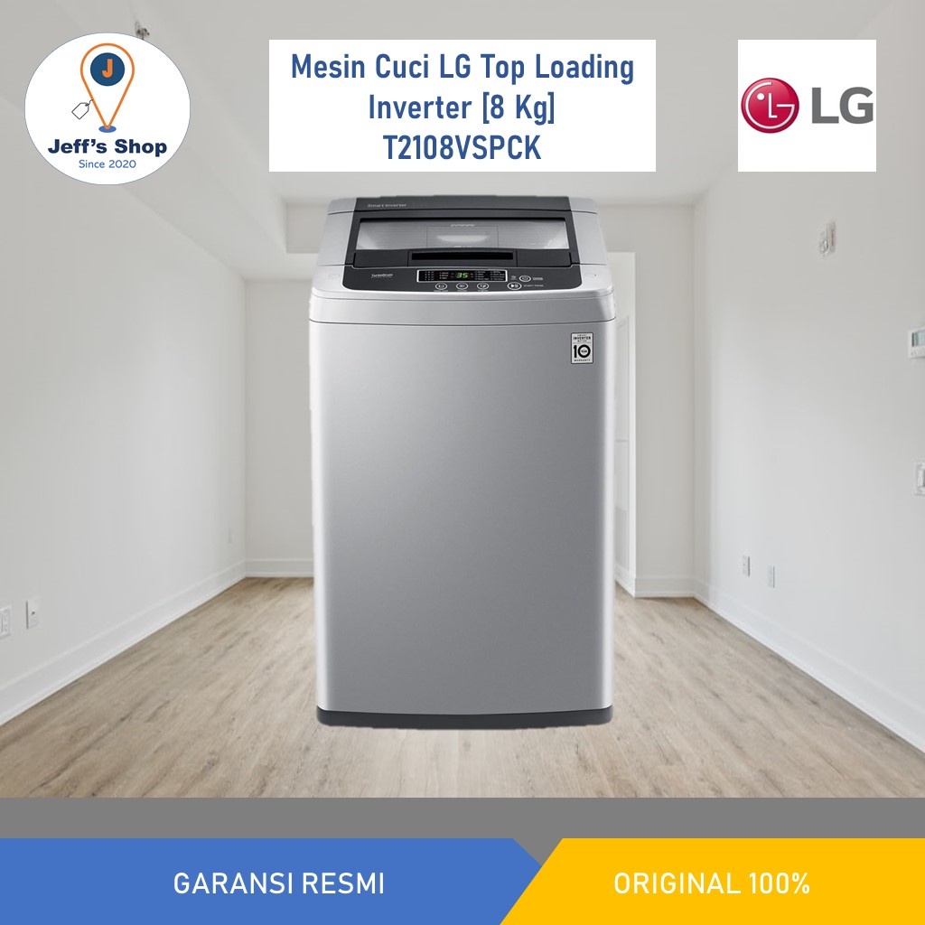 Mesin Cuci LG Top Loading [8 Kg] T2108VSPCK