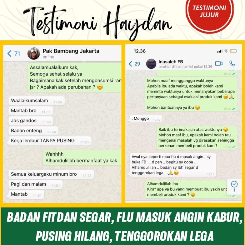 

Recomend Haydan | Teh Detox | Teh Celup Rempah | JSR | Imunitas | Ramuan Rempah ,,