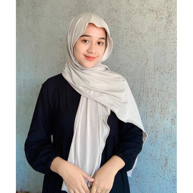 Terjangkau Pashmina Kaos Jersey || Pashmina Jersey Shawl Turki|| Pashmina Turki !