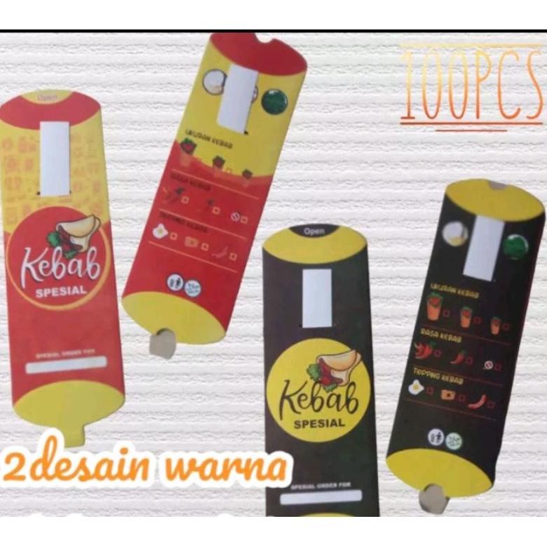 

Baru 100 lembar dus kebab tarikan 24x9 cm !