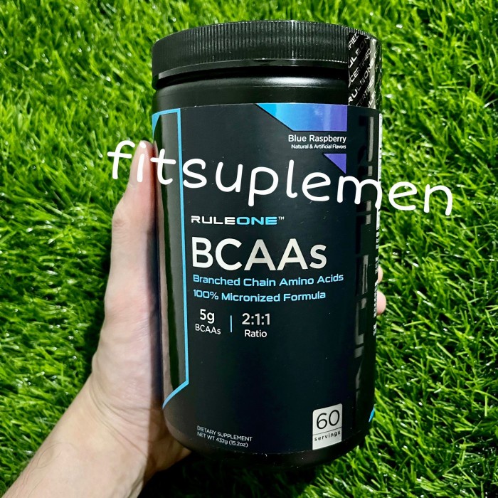 R1 RULE1 Rule 1 Bcaa 60 Serving Ruleone rule1 powder bubuk rule one 60