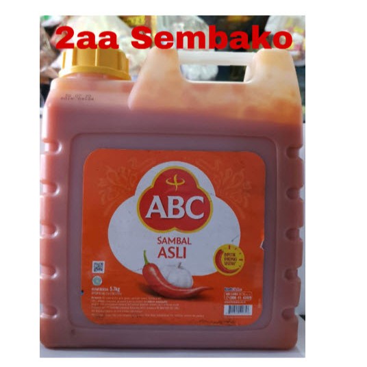 

Sambel Abc Jerigen @1Pcs