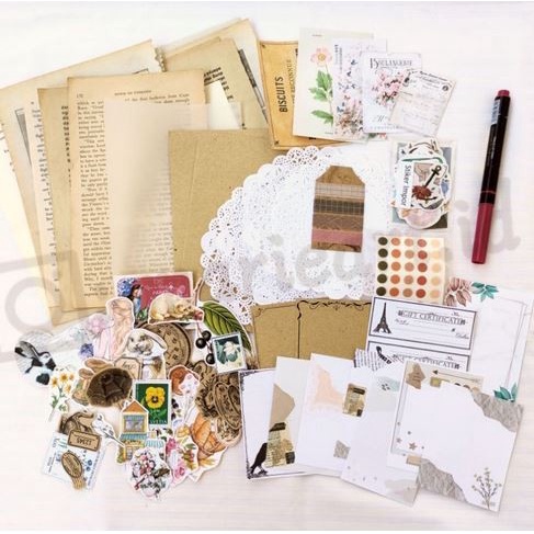 

EPHEMERA AESTHETIC JOURNAL KIT - SET JOURNAL KIT TEMA EPHEMERA