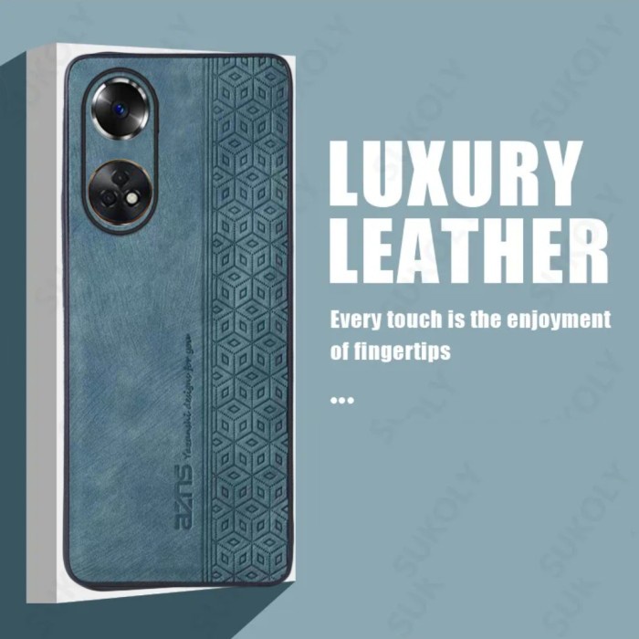 Case Oppo Reno 8T 4G Softcase Luxury Leather Pelindung Kamera