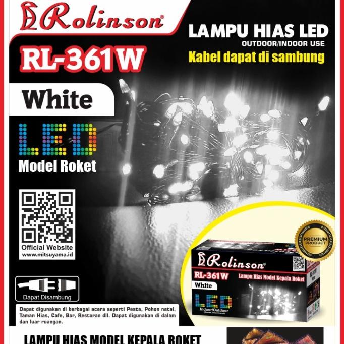 Trend Lampu Natal Led / Lampu Tumbrl Lampu Hias Kelap Kelip 10 Meter 10M Original