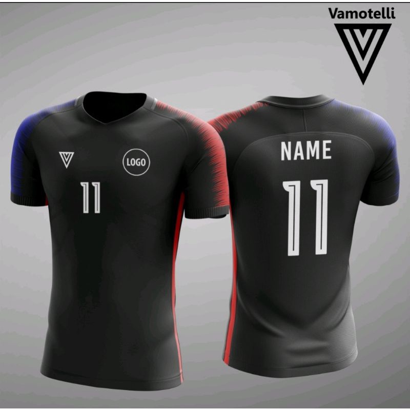 Baju Bola Stelan Futsal Bola Jersey - Vamotelli (Design Superflye #4)