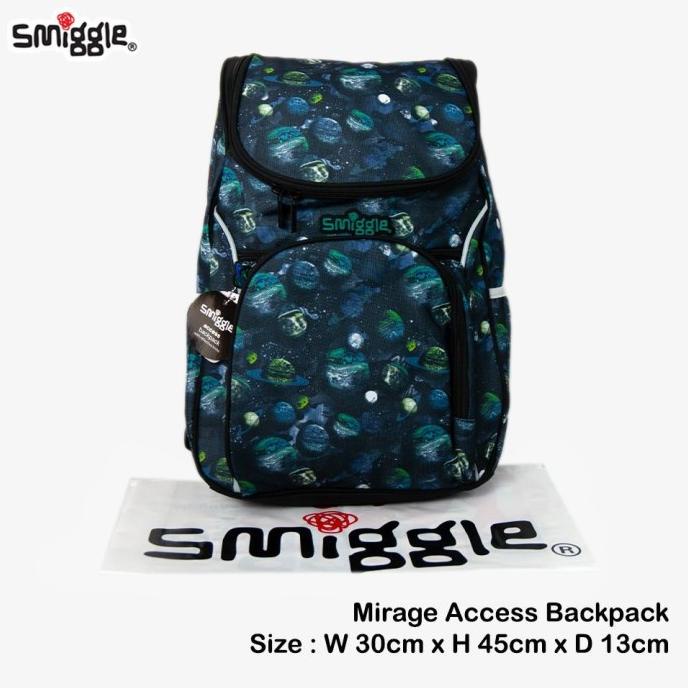 Smiggle Mir Access Backpack/Smiggle Import Ransel Sd Limited Edition