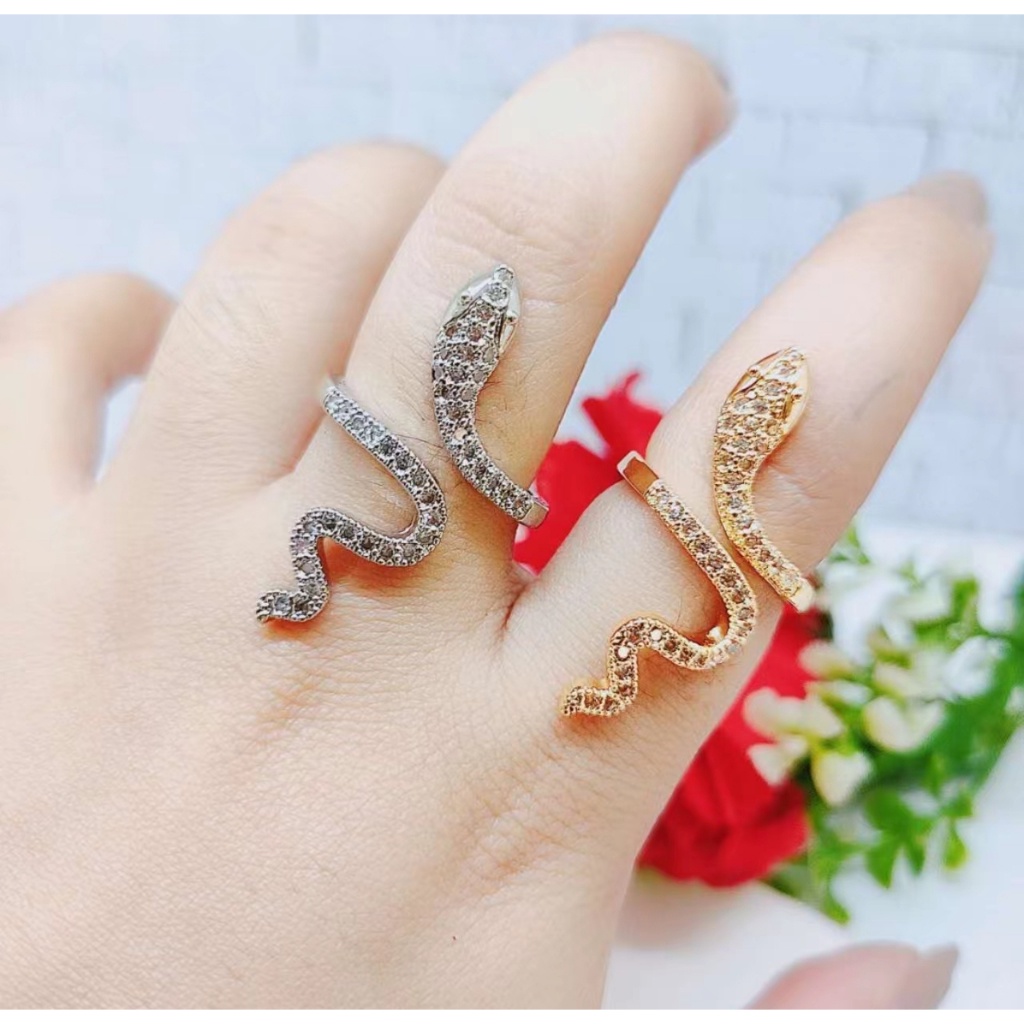 Cincin Xuping Permata Lapis Emas 2188