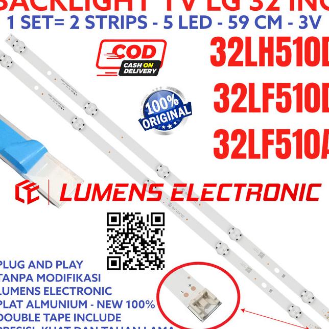 Baru BACKLIGHT TV LED LG 32 INC 32LH510 32LF510 A D LAMPU BL 5K 32LH 32LF KX 290