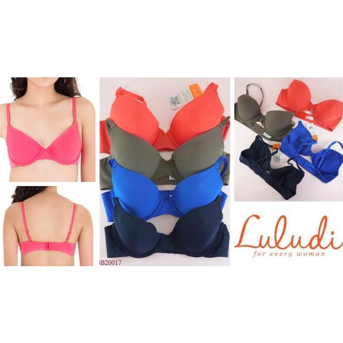 BRA WANITA KAWAT BUSA TIPIS SEAMLESS FULL CUP LULUDI WACOAL LBB20017
