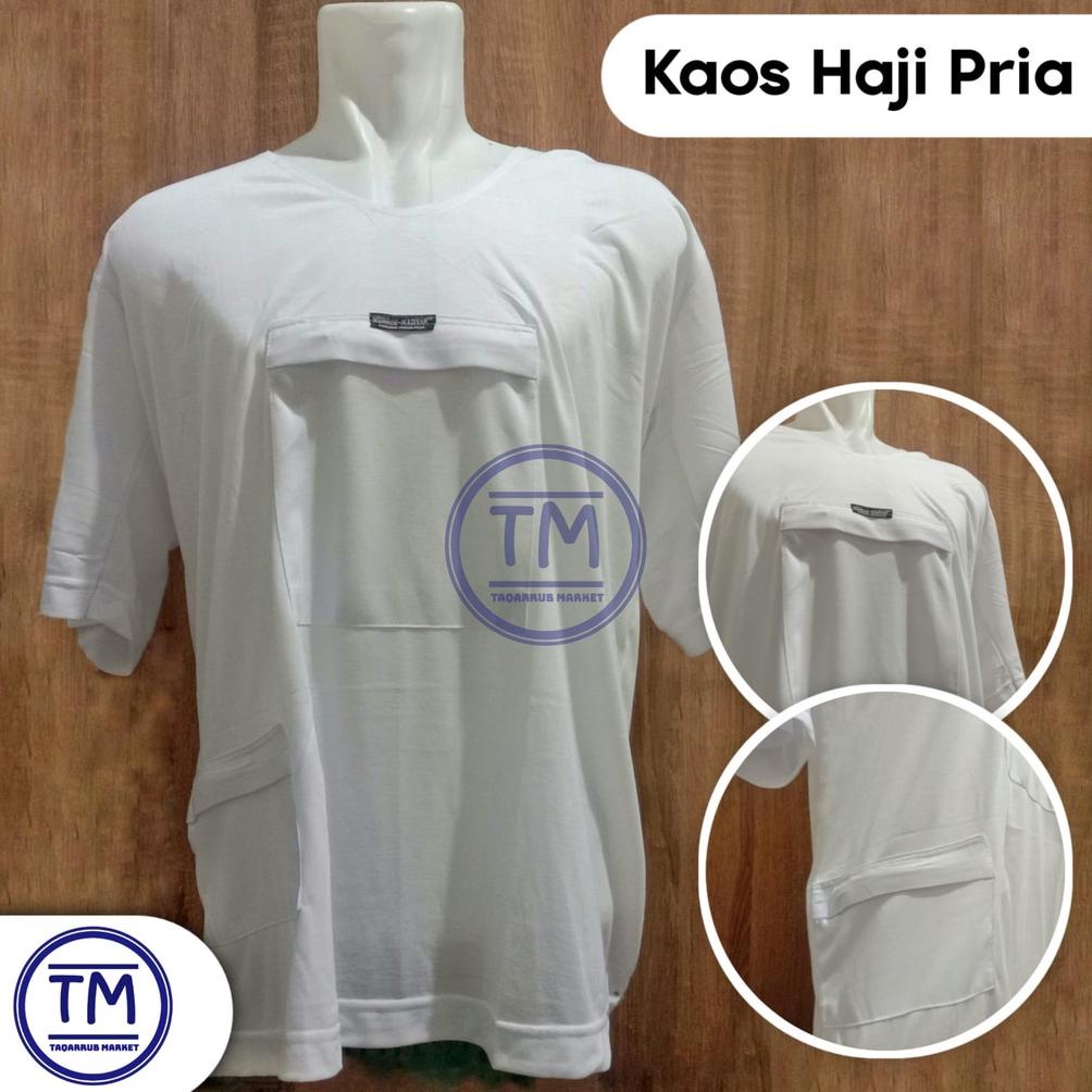 Berkualitas Baju Kaos Haji Umroh Lengan Pendek Pria Dewasa - Baju Haji Umrah Kaos Umroh Pria Baju Um