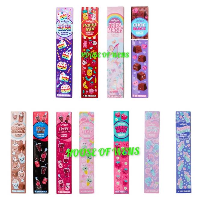 

Terbaru Smiggle Scented Pencil Pack X4 2B Original - Pensil Wangi Smiggle Terbaik