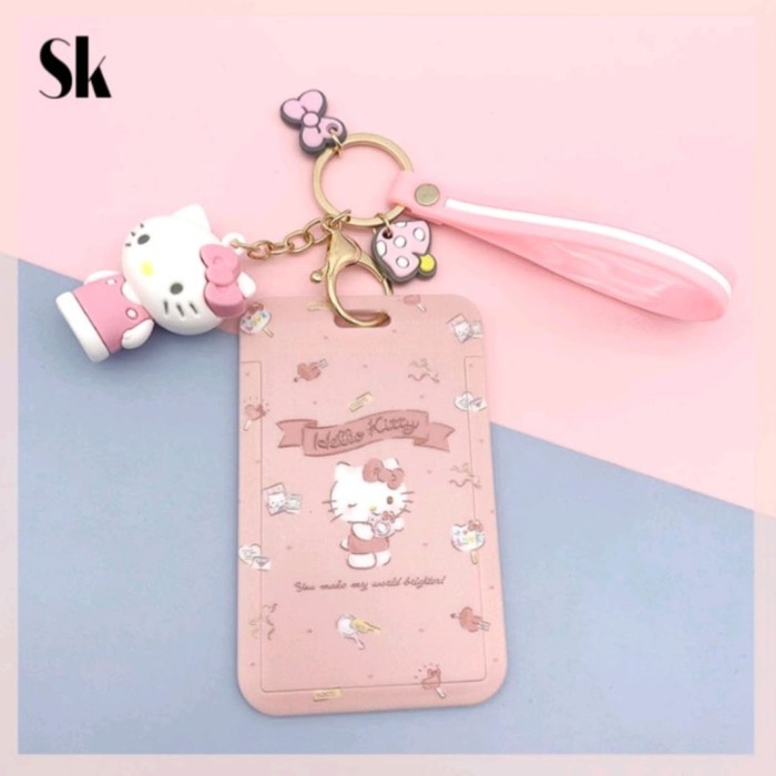 

Kalung Holder Kartu Lucu / Id Card Holder Name Tag Karakter Sanrio Promo Terbaru