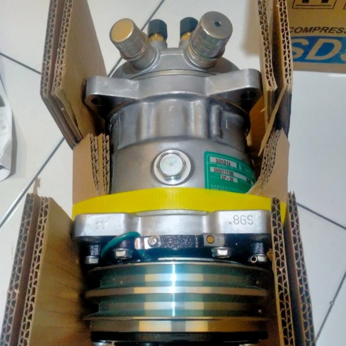 kompressor kompresor AC Sanden 508 24volt asli sanden star
