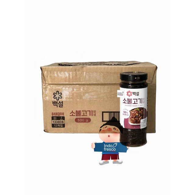 

Beksul Korean Bbq Buogi Sauce Marinade- Saus Bumbu Bbq 500G