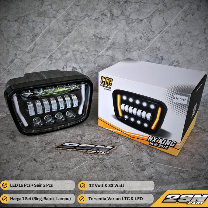 Lampu Depan Daymaker Rx King Oval Set Lampu Daymaker RxKing FullSet