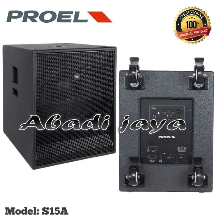 Termurah Subwoofer Aktif Proel S 15 A Original Active S15A 15Inch 1Pcs Ori