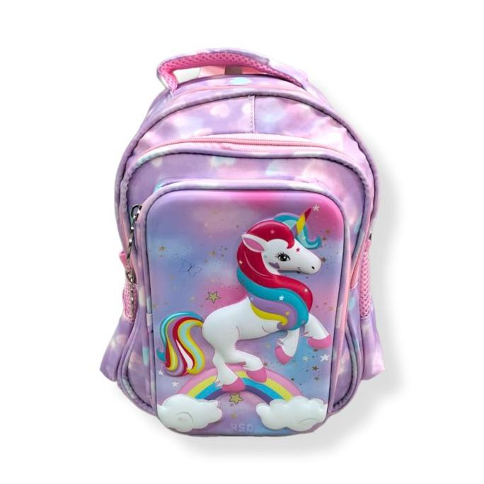 Best Seller L Bag Tas Ransel Anak Powa Hsd Unicorn School Backpack - 213812 Pengiriman Cepat