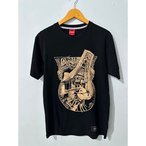 Kaos Distro Toraja Kerbau (SOLATA SHIRT)