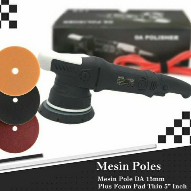 Mesin Poles Da 15Mm Paket Foam