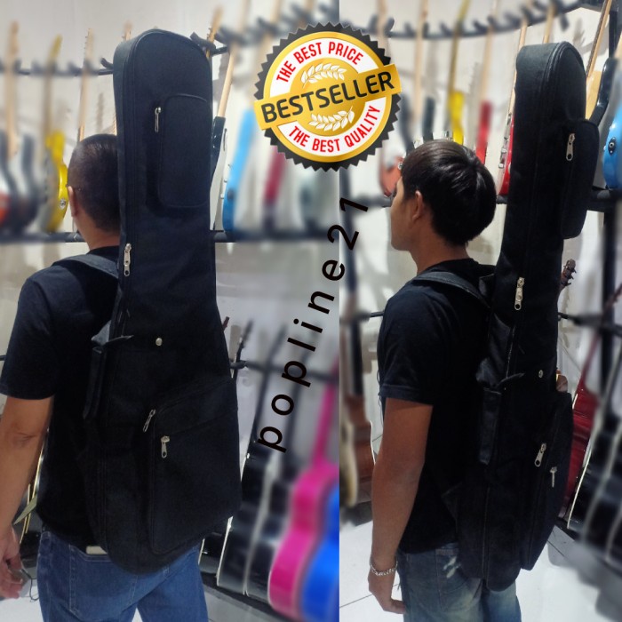 Promo Tas Gitar Listrik Tebal / Softcase Electric Guitar Tebal