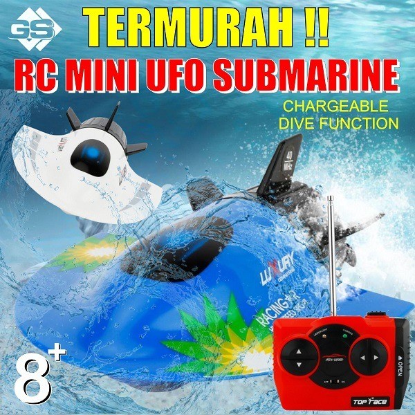 MAINAN RC KAPAL SELAM MINI SUBMARINE / MAINAN KAPAL SELAM