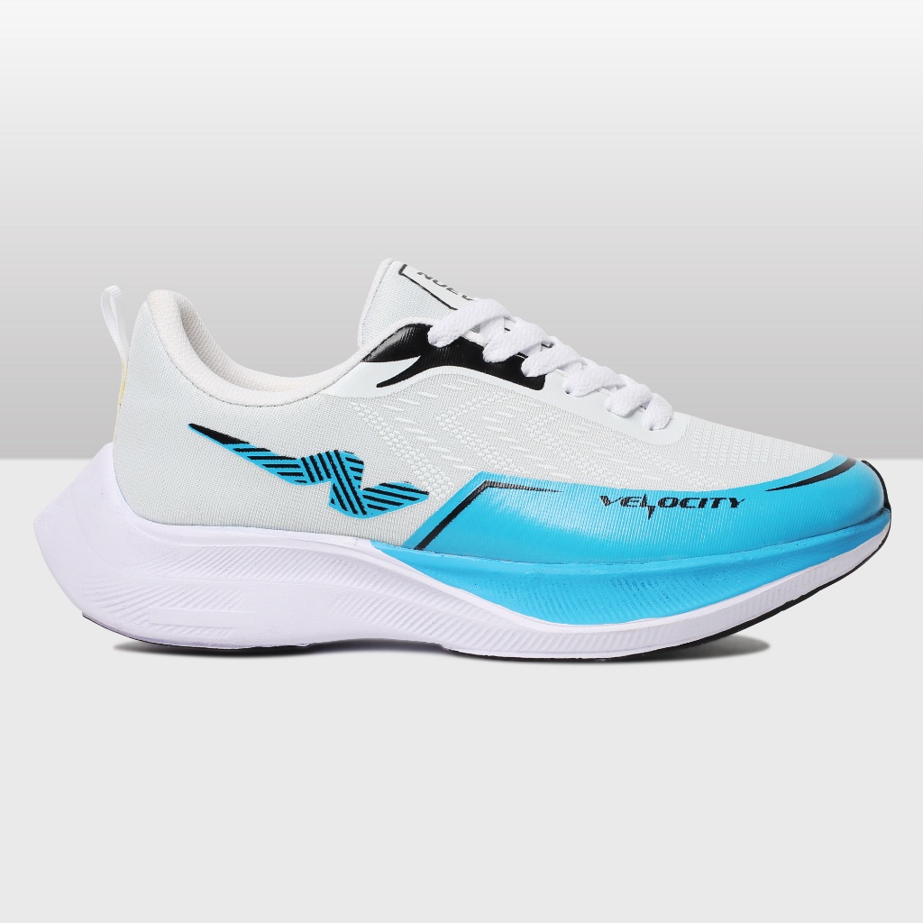 Nuevo - Velocity Putih U Sepatu Olahraga Pria Running Shoes