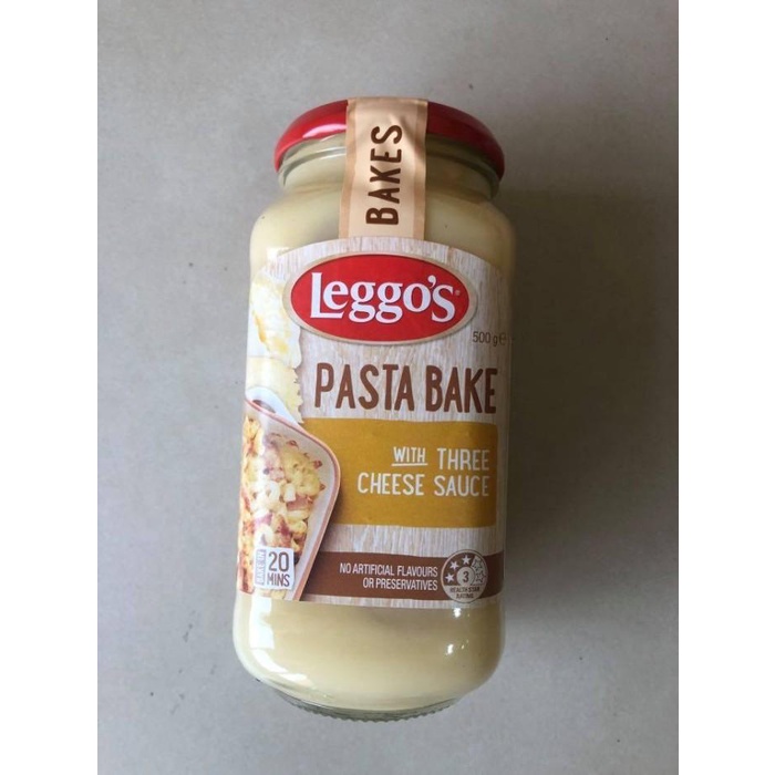 

Leggos Pasta Bake With Three Cheese Sauce / Pasta sauce 500grm Best Seller