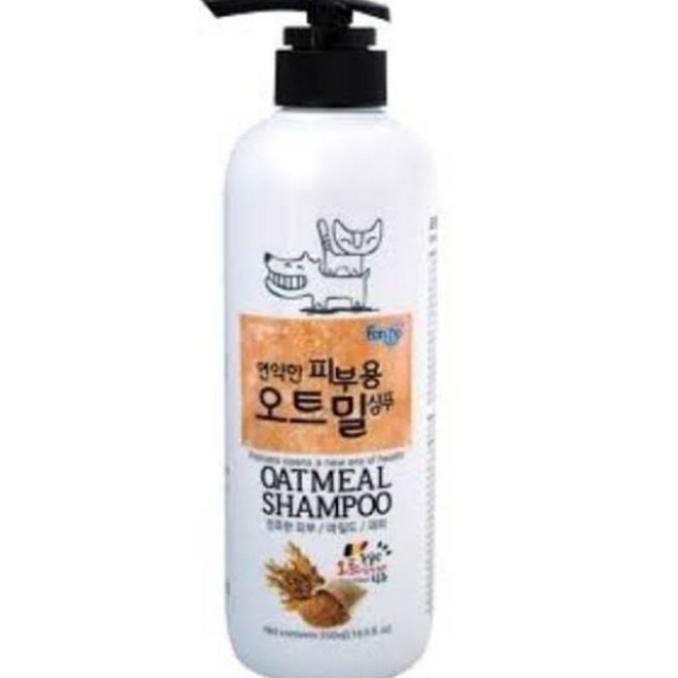 Shampoo Anjing Kucing - Forbis Oatmeal Shampoo 550ml - Shampoo Wangi