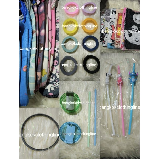 [READY] PERINTILAN PERNAK PERNIK AKSESORIS TUMBLER BANGKOK ALAS SILIKON PELINDUNG BOTOL MINUM STAINL